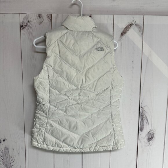The North Face Aconcagua 550 Down Vest Women’s M Ivory EUC - Picture 5 of 15